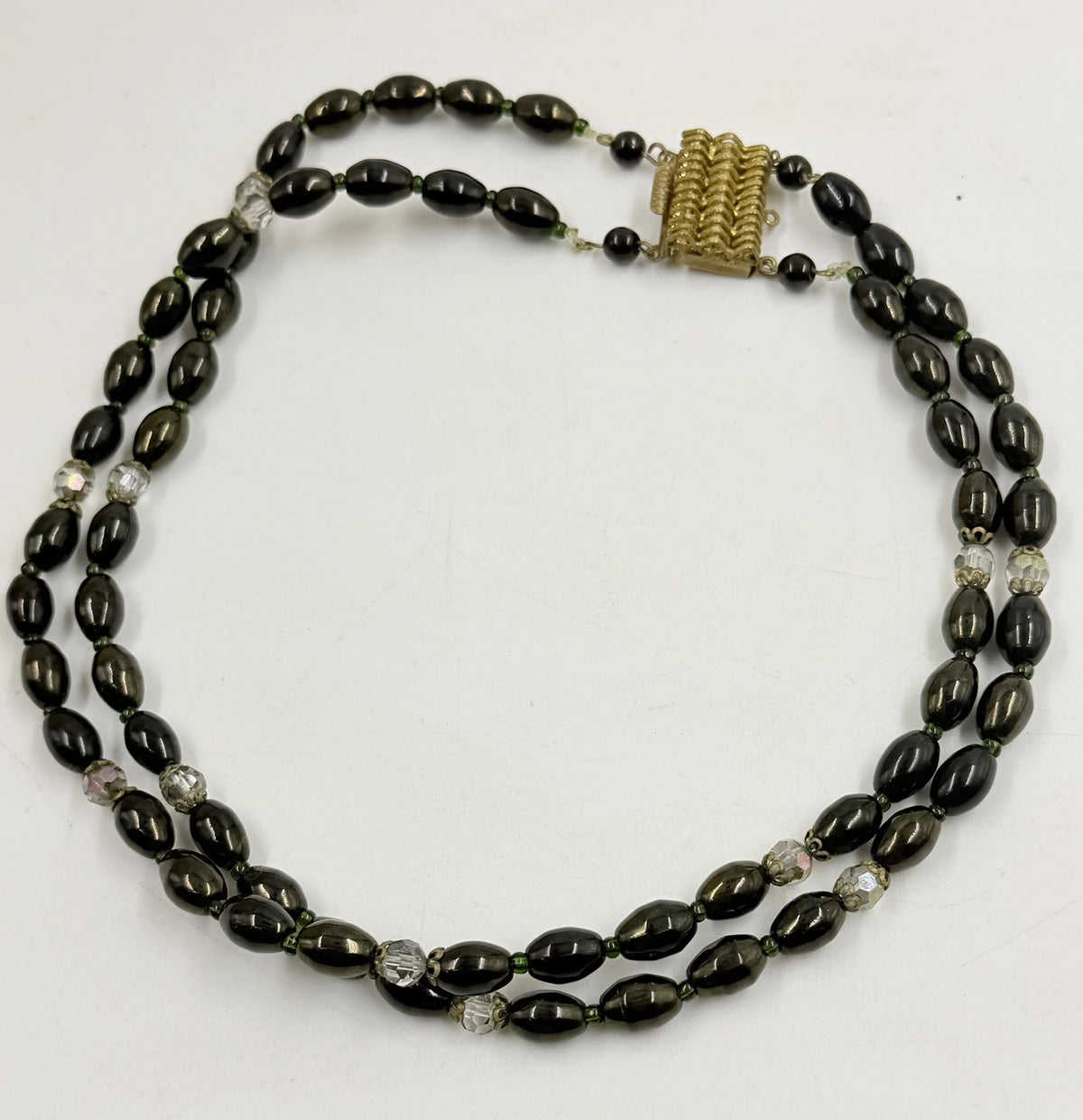 Necklace close up beads