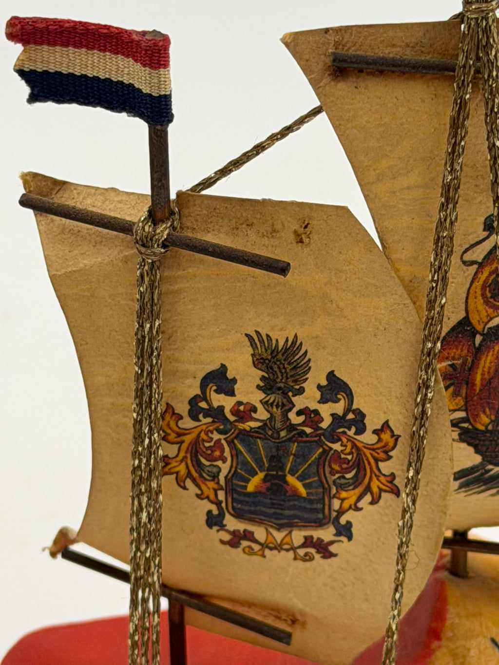 Dutch clog ship – front display view standing on surface
