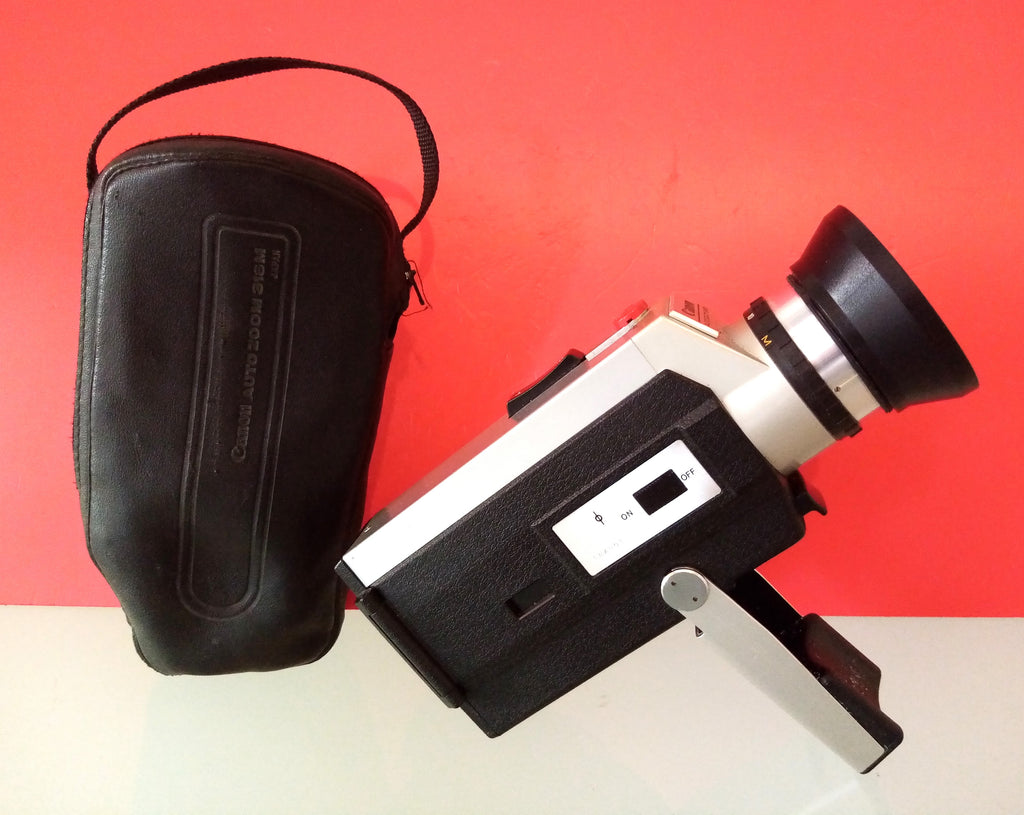 Canon Auto Zoom 318M Super 8 Movie Camera & Original Case