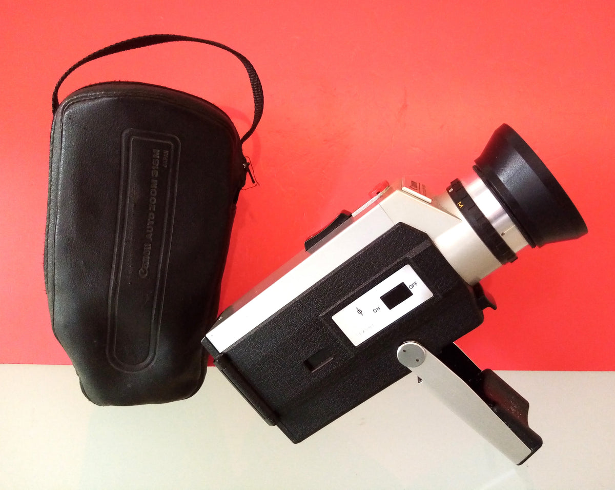 Canon Auto Zoom 318M Super 8 Movie Camera & Original Case