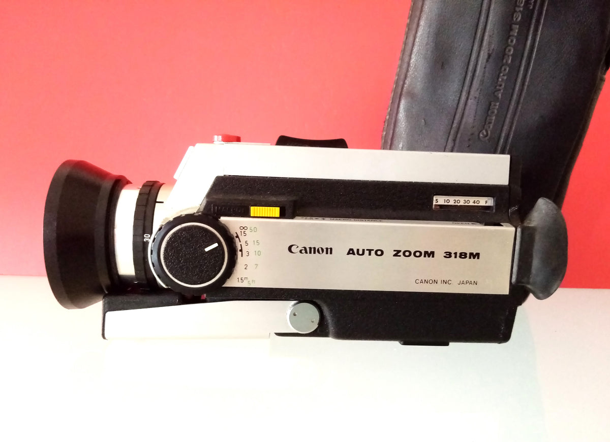 Canon Auto Zoom 318M Super 8 Movie Camera & Original Case