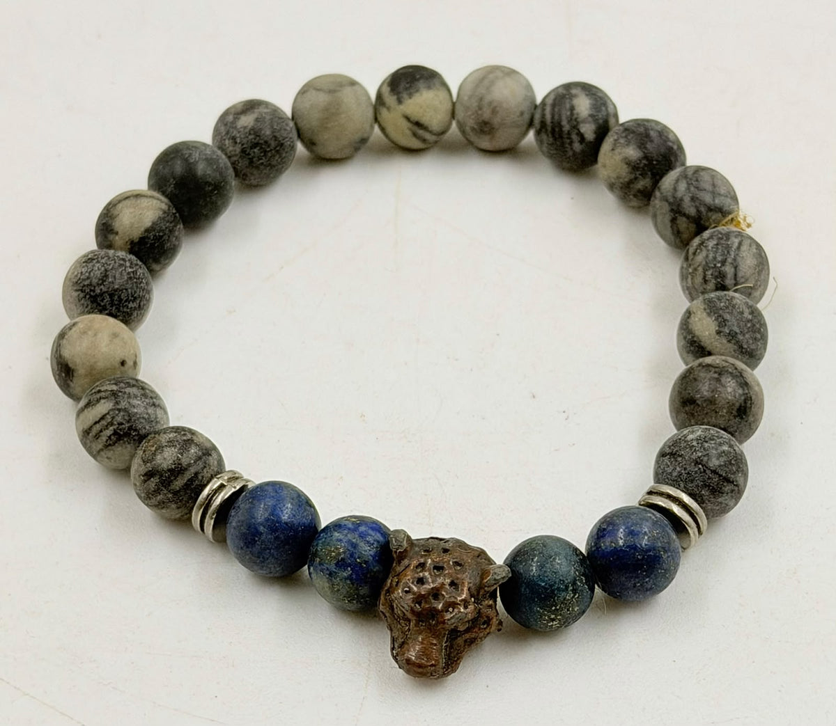 Bracelet held in hand