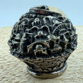 Jerusalem Panorama Figurine – 925 Sterling Silver on Resin | Dome of the Rock & Old City | Judaica Collectible Souvenir