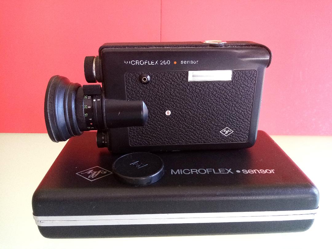 Agfa Microflex 200 Super 8 Movie Camera | Vintage 1970s