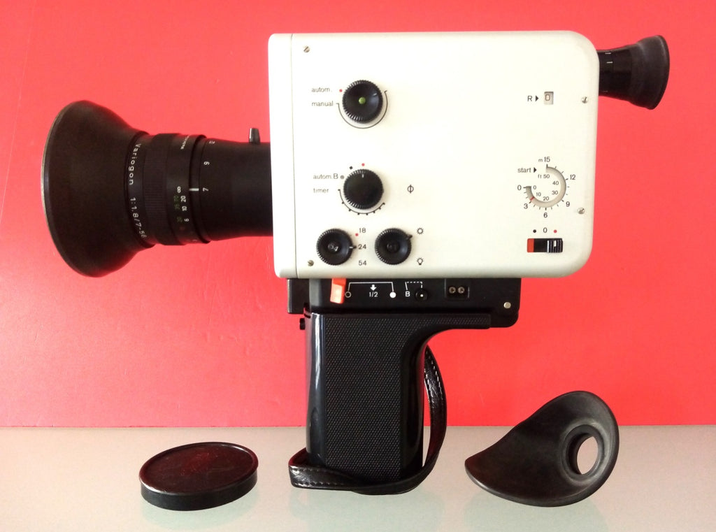Braun Nizo 561 Super 8 Movie Camera with Original Case — Tested