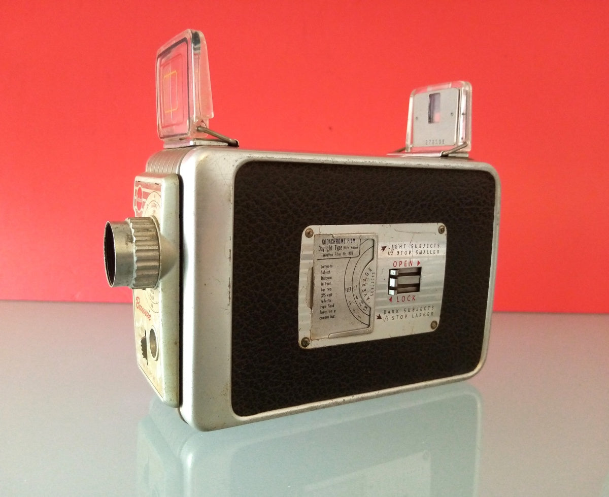Vintage KODAK 8mm Roll Film Camera — Tested & Working