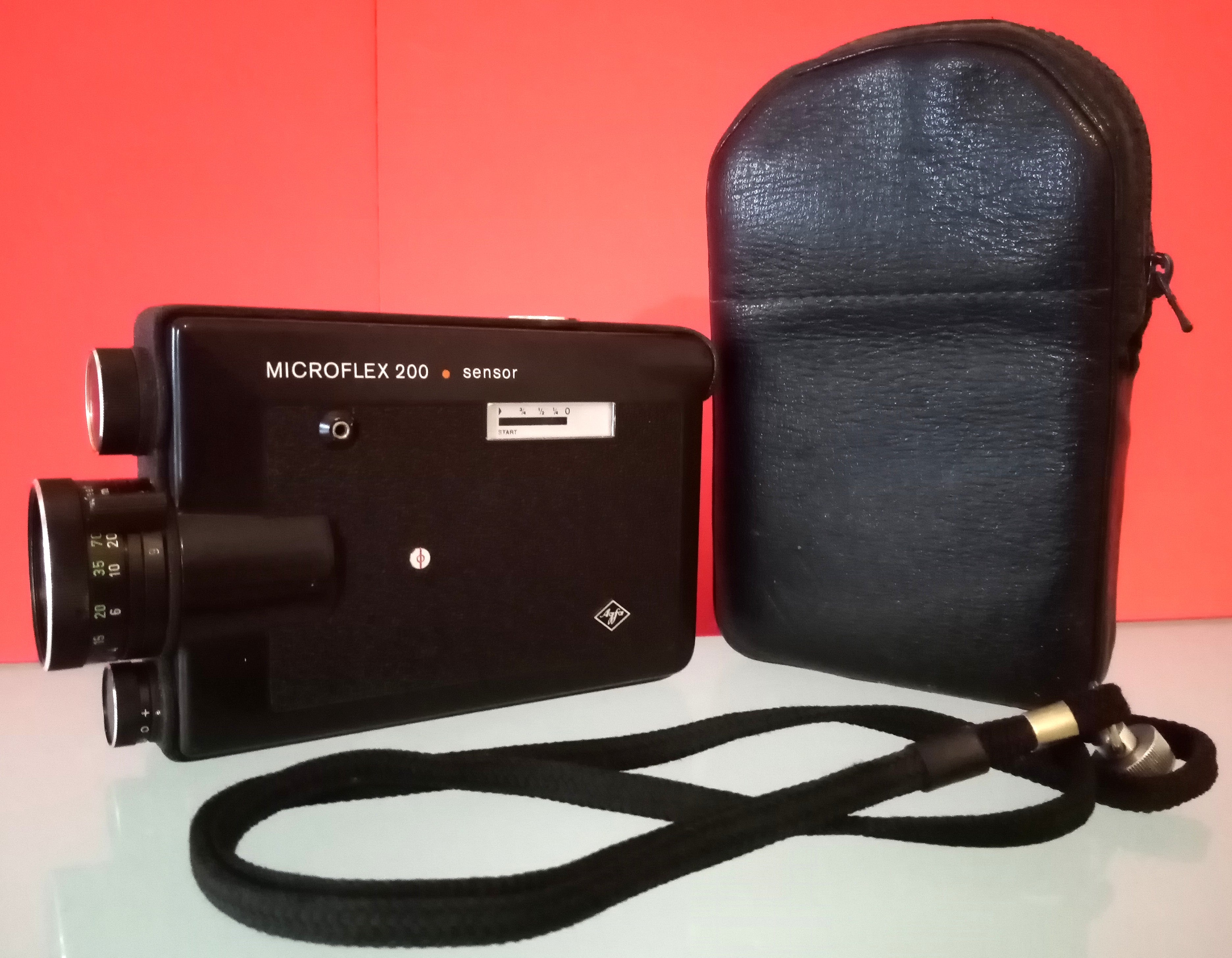Agfa Microflex 200 Super 8 Movie Camera | Vintage 1970s
