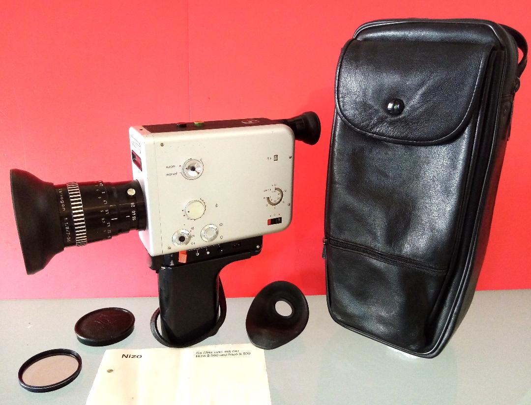 Braun Nizo S 560 - Super 8 Movie Camera & Original Case