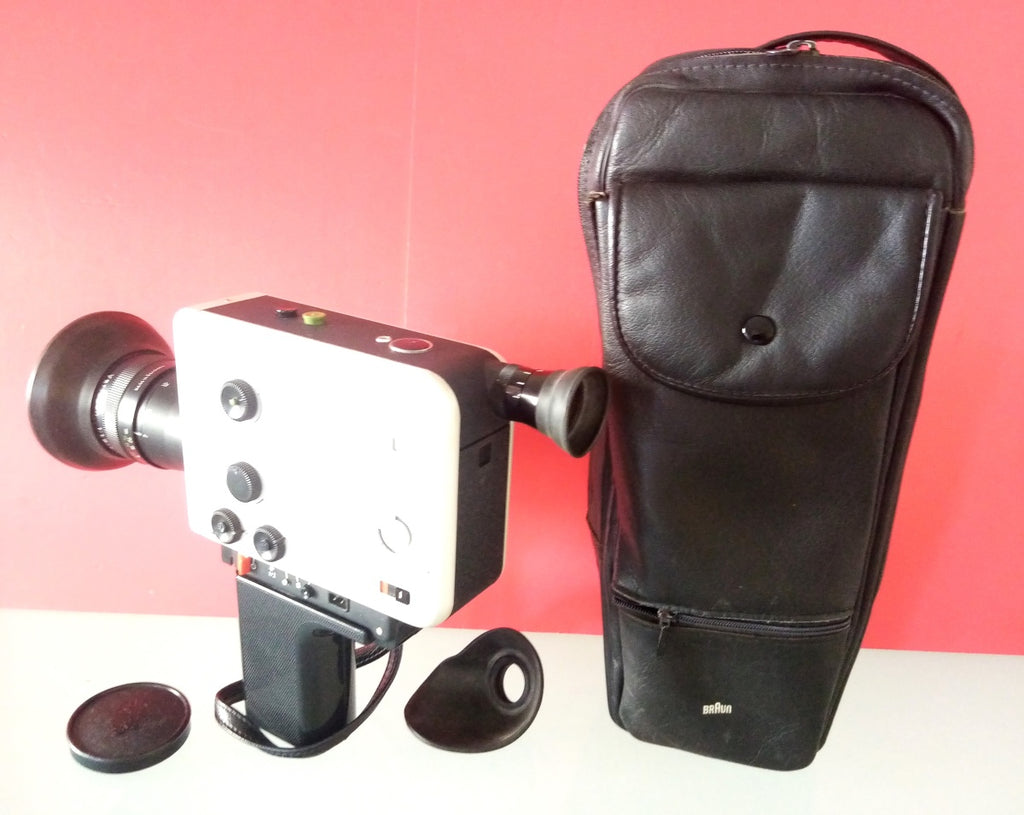 Braun Nizo 561 Super 8 Movie Camera with Original Case — Tested