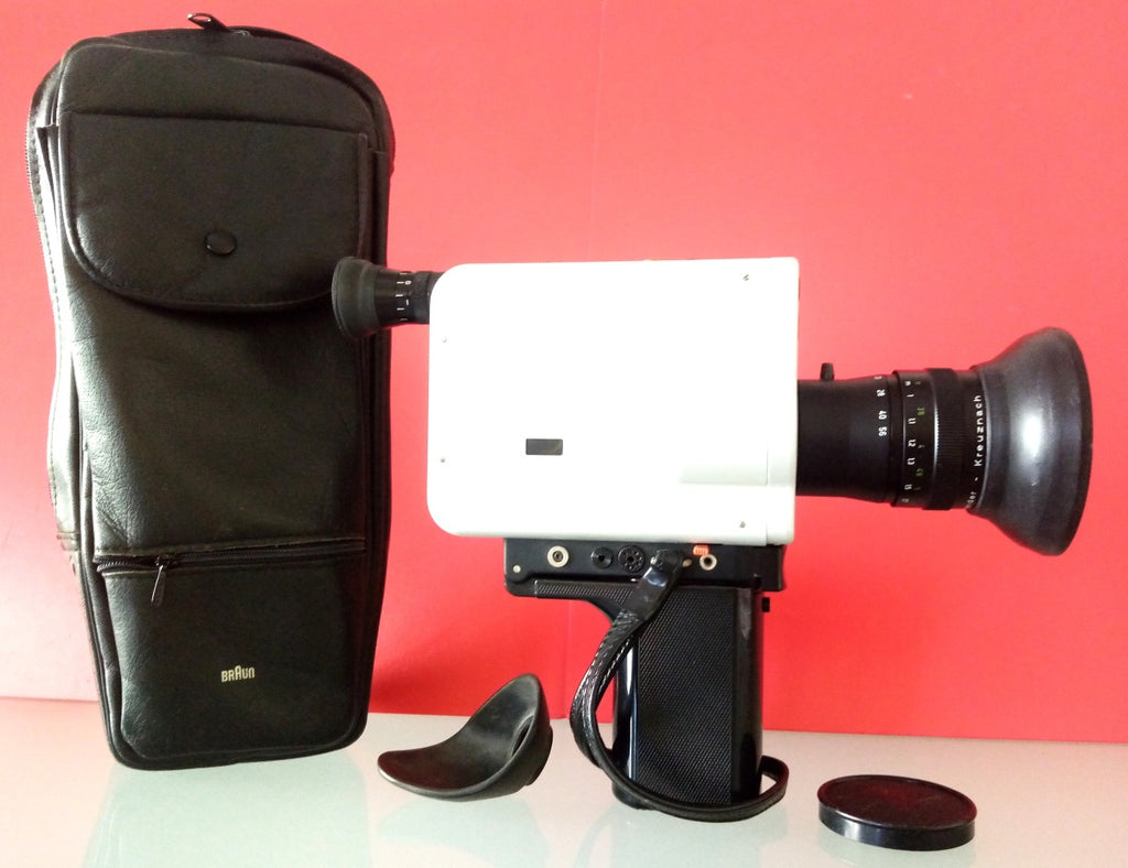 Braun Nizo 561 Super 8 Movie Camera with Original Case — Tested