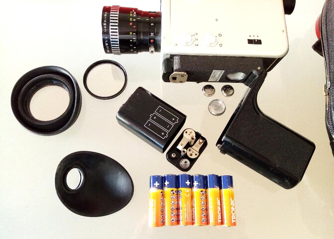 Braun Nizo S 55 - Super 8 Movie Camera & Original Case