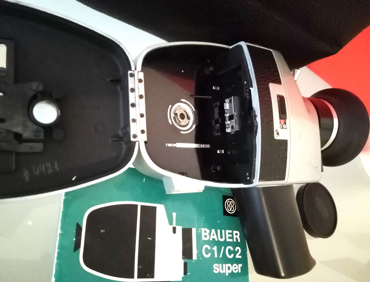 Bauer C1 Super 8 Movie Camera & Original Case – Vintage 1970s Film Camera