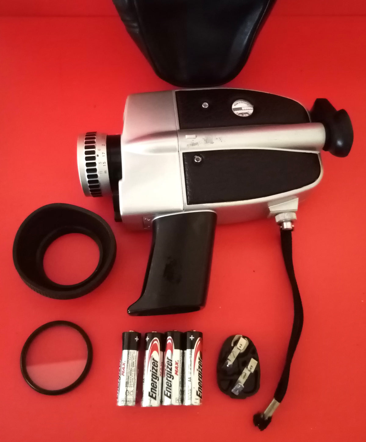 Bauer C20 Super 8 Movie Camera & Case – Vintage 1970s Film Camera in Good Condition