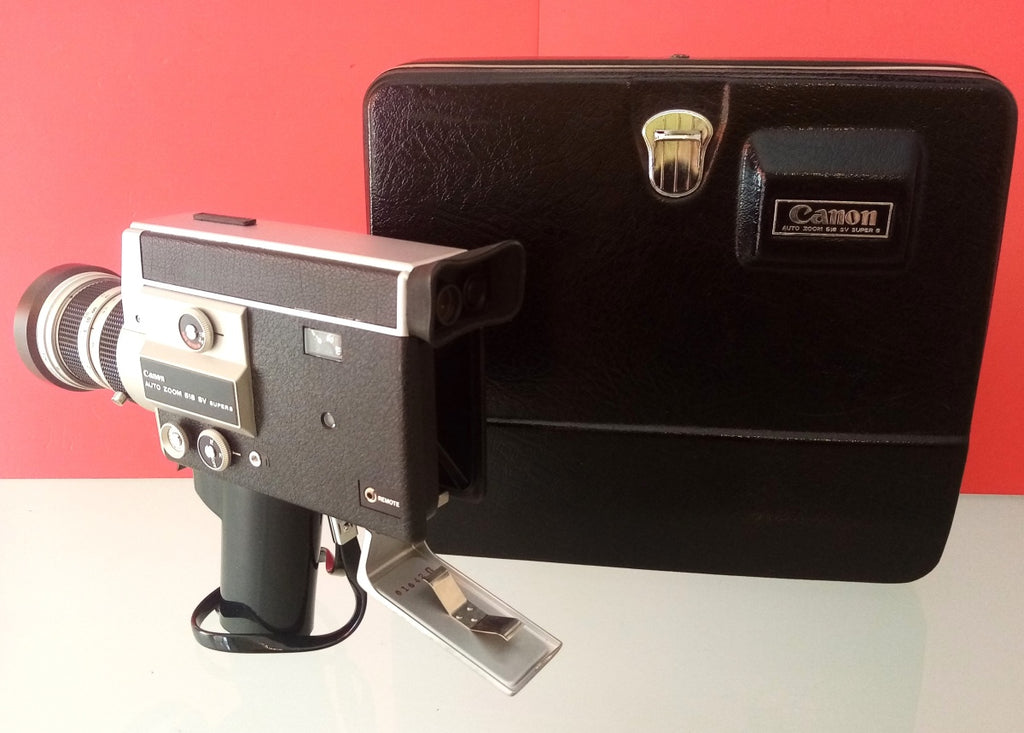 Canon Auto Zoom 518 SV — Iconic Super 8 Cinema Camera, Fully Tested