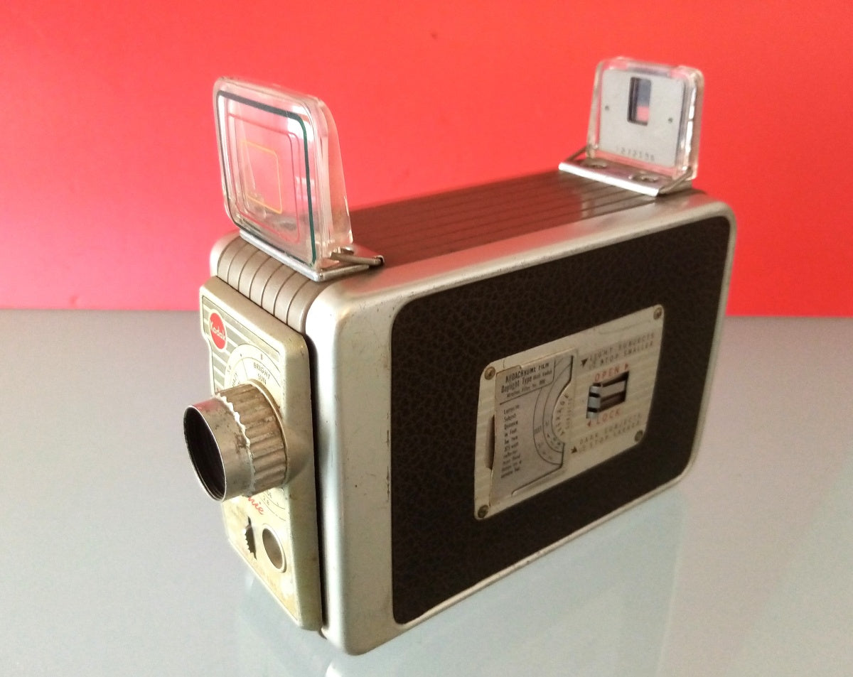 Vintage KODAK 8mm Roll Film Camera — Tested & Working