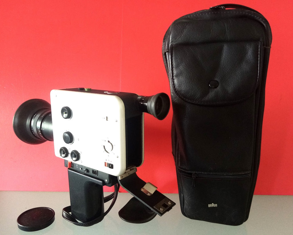 Braun Nizo 561 Super 8 Movie Camera with Original Case — Tested
